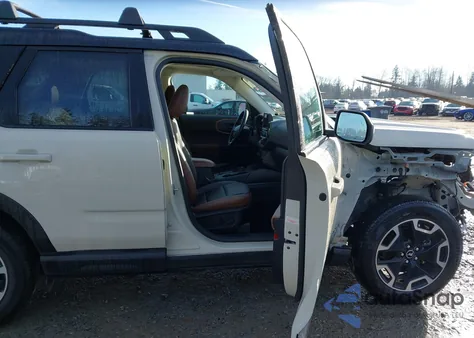 2024 Ford Bronco Sport Outer Banks z USA, uszkodzony, nr VIN 3FMCR9C66RRE80805